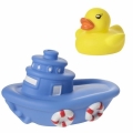 Набор игрушек для ванны Курносики Лодка с утенком