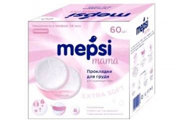 МЕПСИ прокладки для груди 60шт
